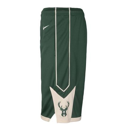 Milwaukee Bucks Icon Edition 2020 Nike NBA Swingman Shorts Kids 'Green'