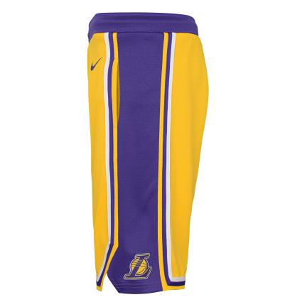 Los Angeles Lakers Icon Edition 2020 Nike NBA Swingman Shorts Kids 'Yellow'