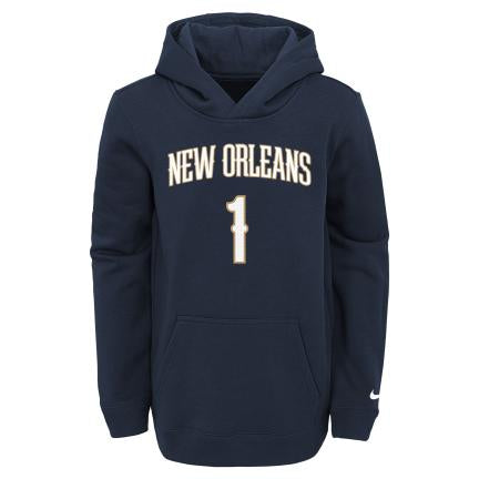 Nike Kids Pull Over Esssential New Orleans Pelicans Zion Williamson 'Blue'