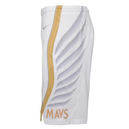 Nike City Edition Swingman Kids Short Dallas Mavericks 'White/Gold'