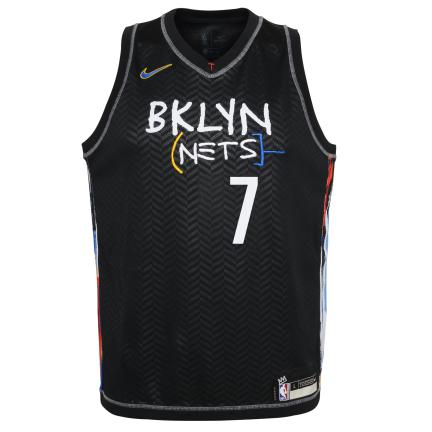 Nike City Edition Jersey Kids Brooklyn Nets Kevin Durant 'Black'