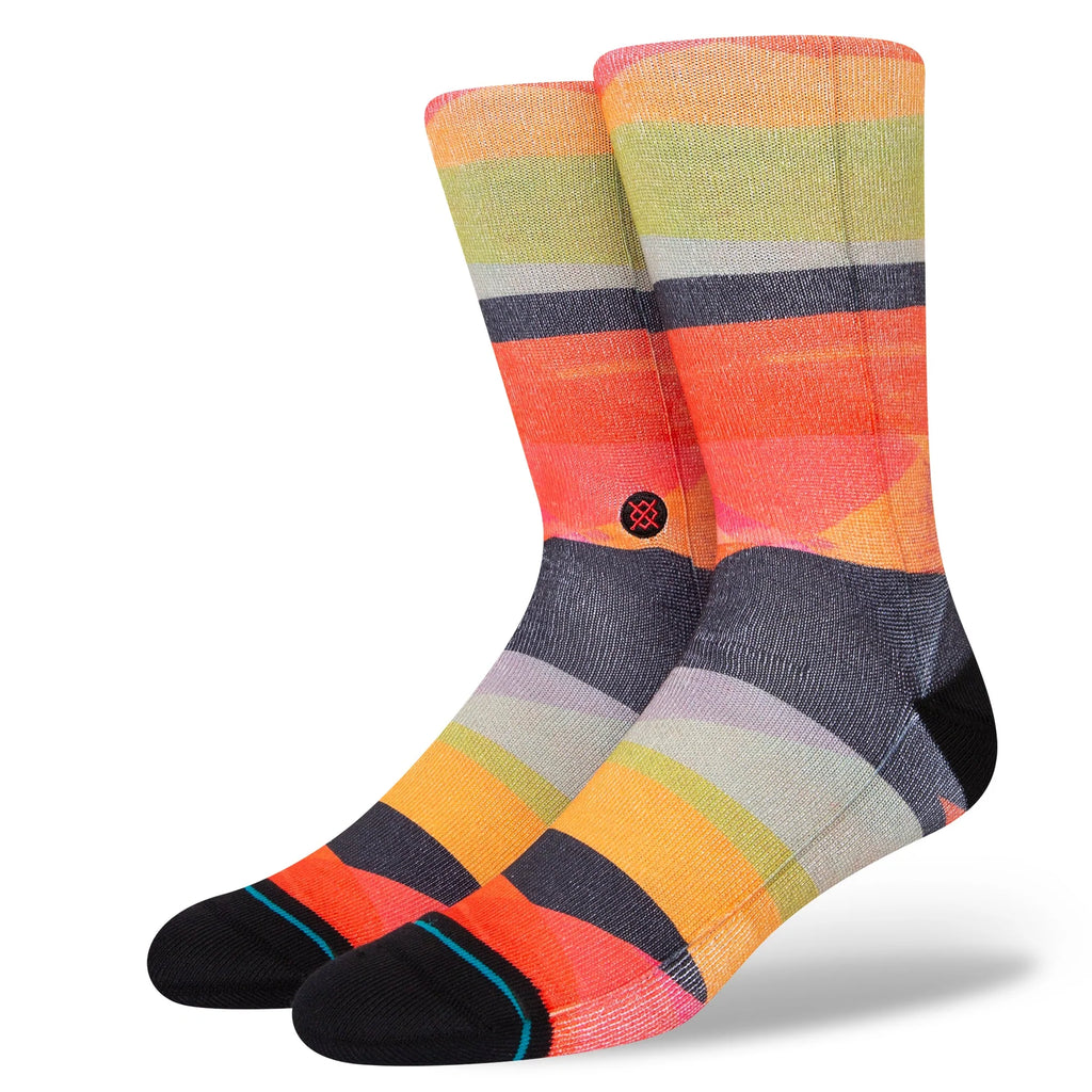 Stance Abstruse Crew 'Black/Multi'