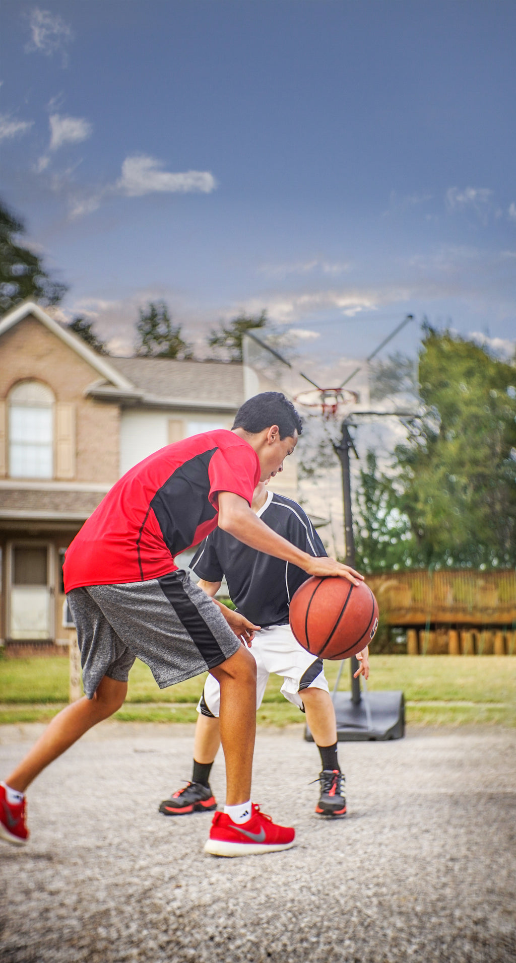 Goaliath GO TEK 54 basketball mobile hoop