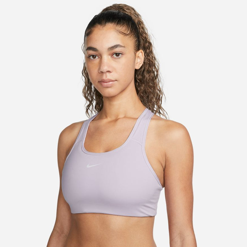 Nike Dri-FIT Swoosh Women's Medium-Support 1-Piece Pad Sports Bra 'Doll'