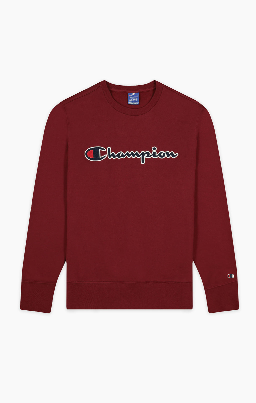 Champion Crewneck Rochester Name 'Bordeaux'