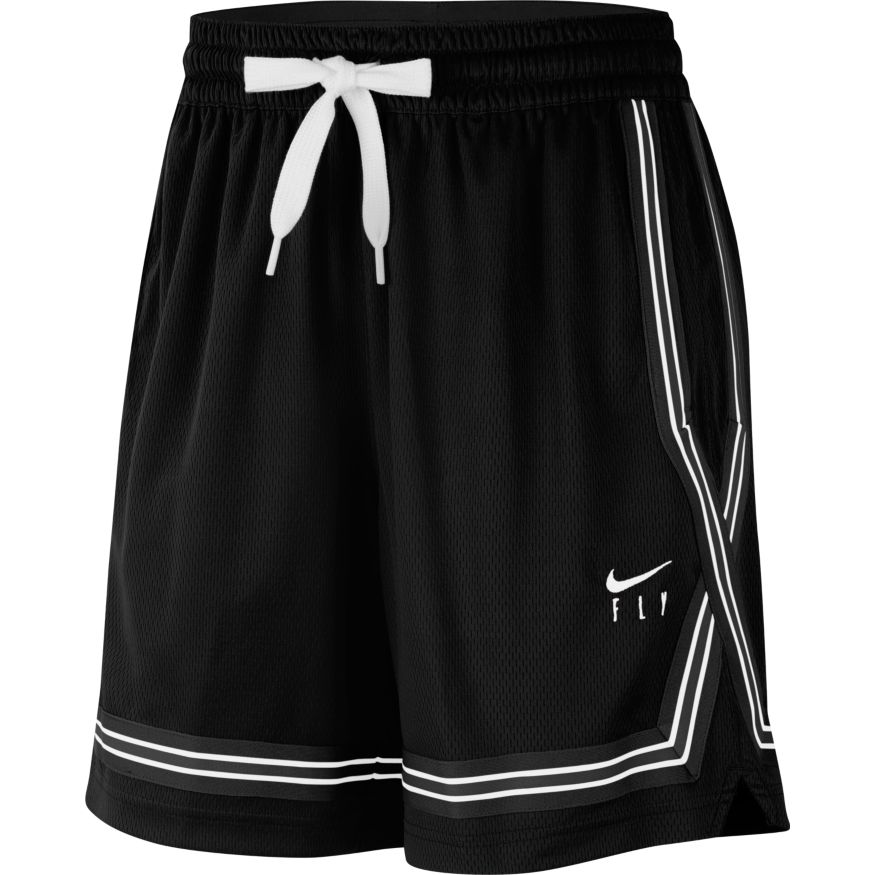 Nike Fly Dri-FIT Swoosh Women's Basketball Shorts 'Black/White'