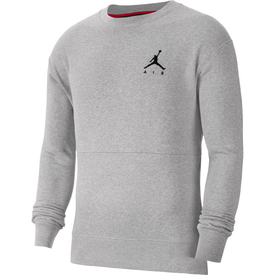 Jordan Jumpman Air Men's Fleece Crew Sweatshirt 'Carbon Heather'