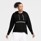 Nike Swoosh Fly Standard Issue Women's Basketball Pullover Hoodie 'Black/Ivory'
