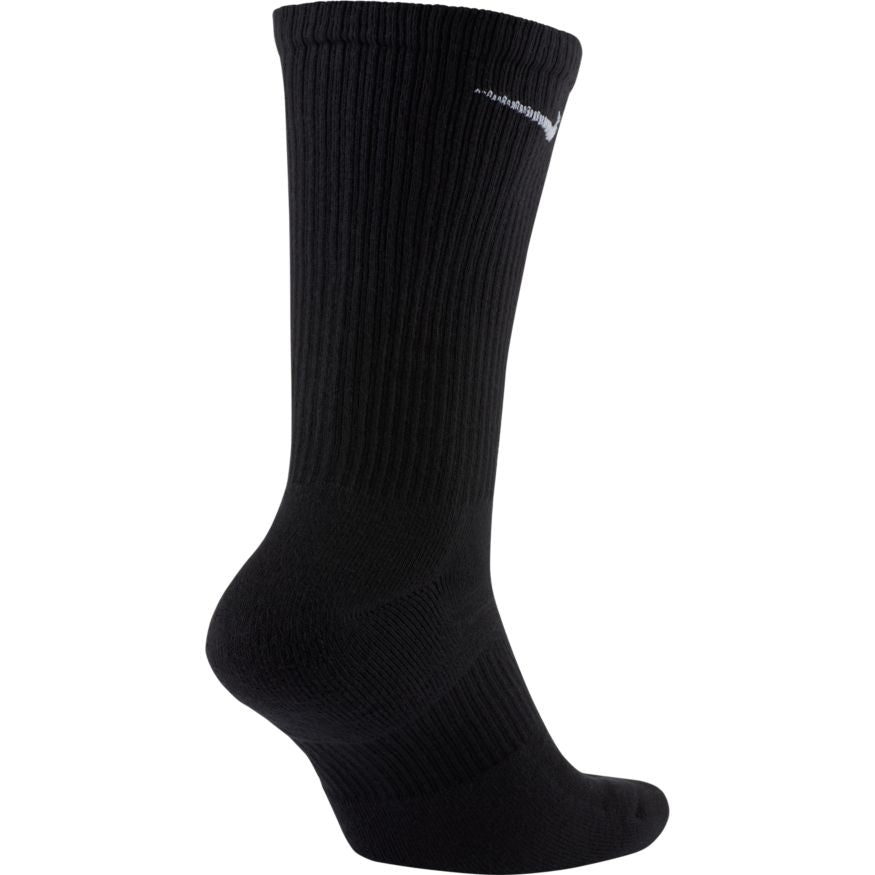 Nike Everyday Plus Cushioned Basketball Crew Socks 'Black/White'