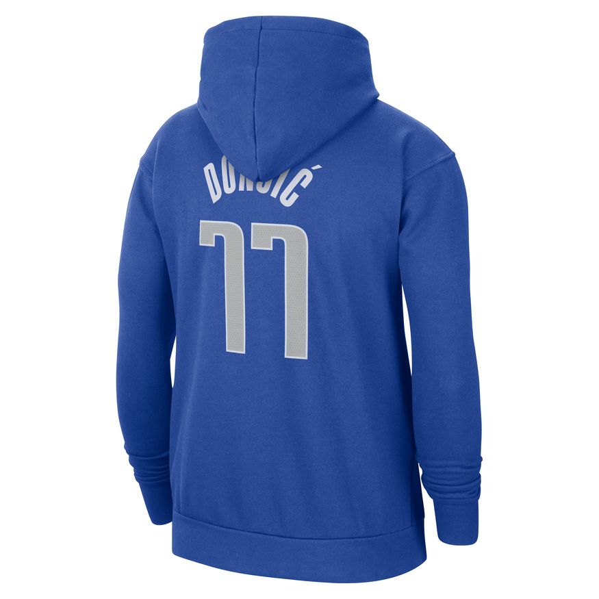 Luka Doncic Dallas Mavericks Essential Men's Nike NBA Fleece Pullover Hoodie 'Royal'