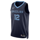Ja Morant Memphis Grizzlies Icon Edition Nike Dri-FIT NBA Swingman Jersey 'Navy'