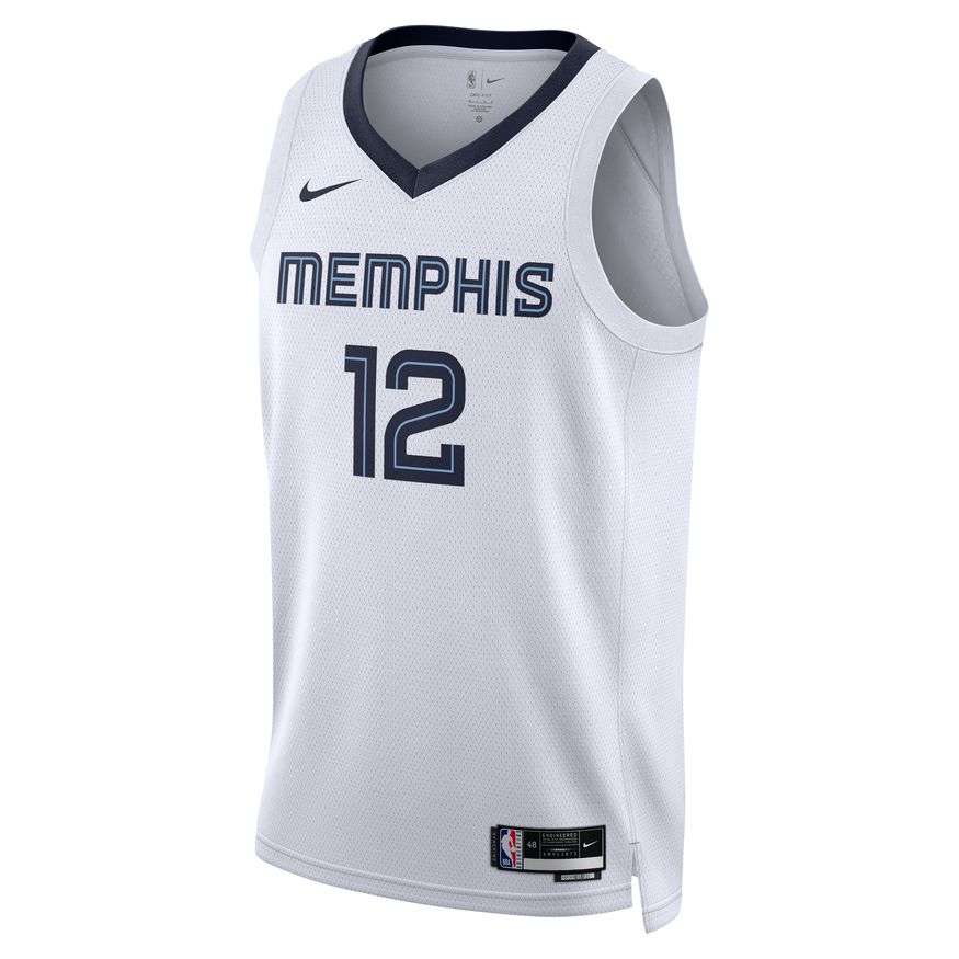 Ja Morant Memphis Grizzlies Association Edition Nike Dri-FIT NBA Swingman Jersey 'White'