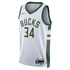 Giannis Antetokounmpo Milwaukee Bucks Association Edition Nike Dri-FIT NBA Swingman Jersey 'White'