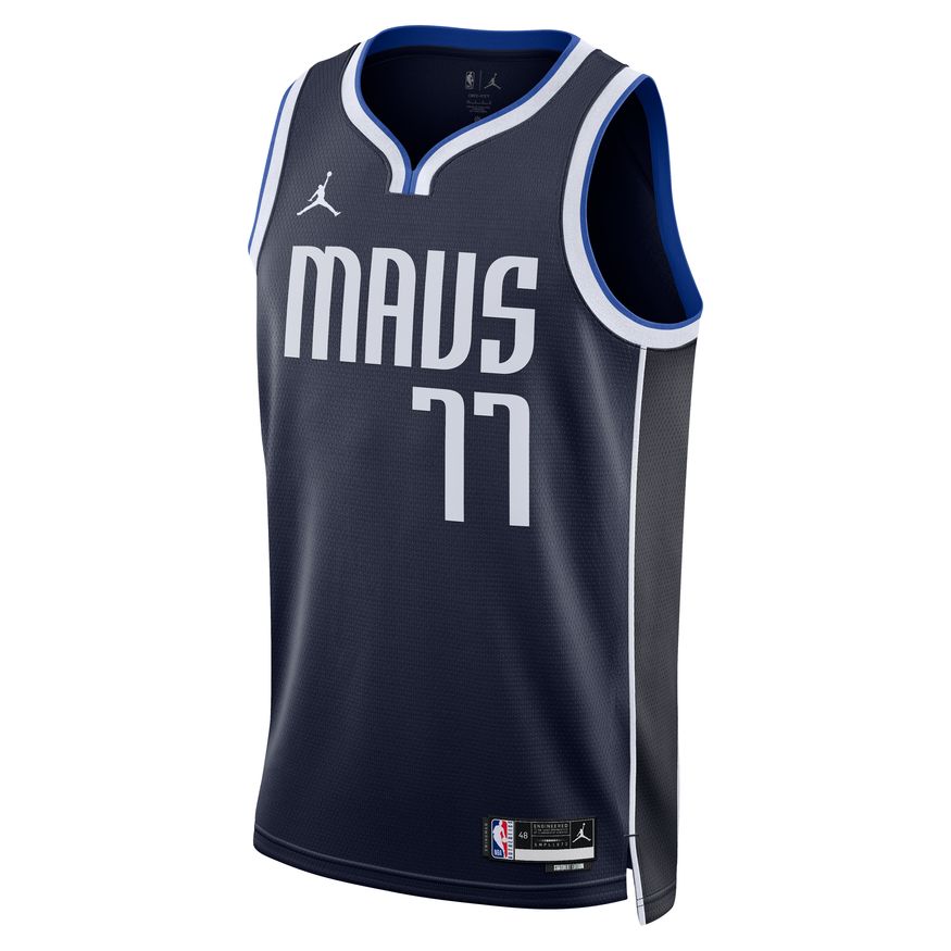 Luka Doncic Dallas Mavericks Statement Edition Jordan Dri-FIT NBA Swingman Jersey 'Navy'