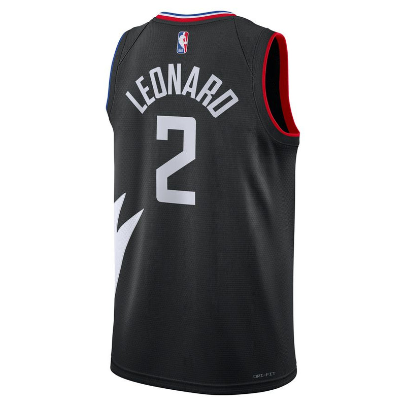 Kawhi Leonard Los Angeles Clippers Statement Edition Jordan Dri-FIT NBA Swingman Jersey 'Black'