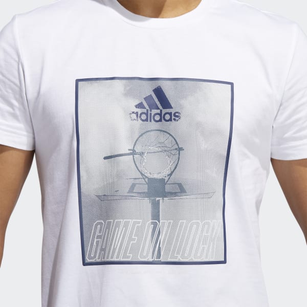 Adidas Game on Lock Tee 'White'