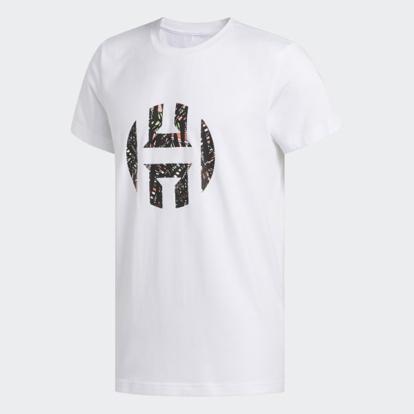 Adidas Harden Logo Tee 'White'
