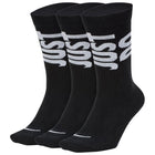 Nike Sportswear Everyday Essential Crew Socks 'Black/White'