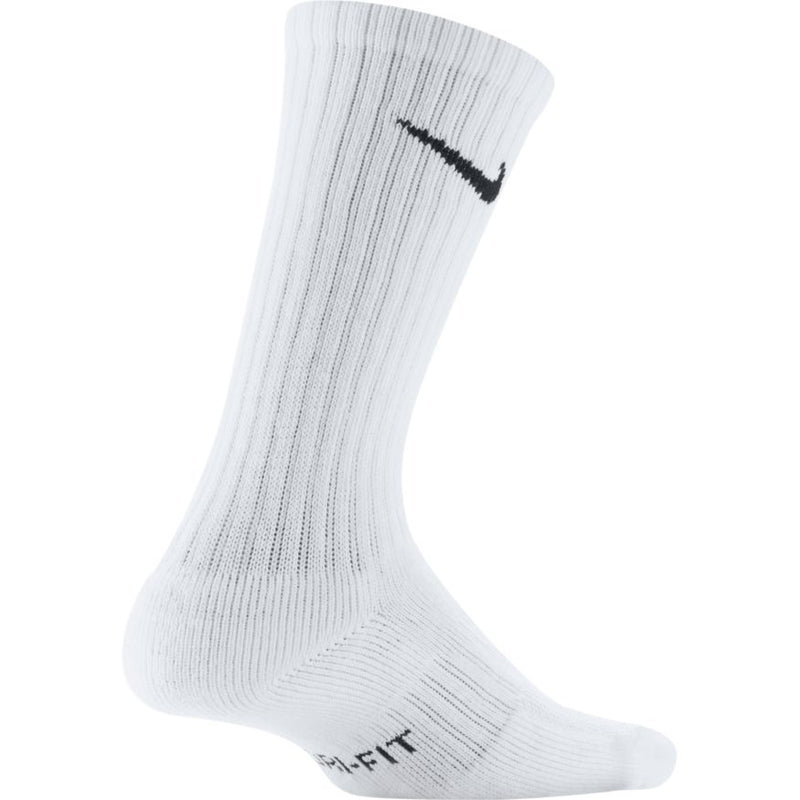 Kids' Nike Performance Cushioned Crew Training Socks (3 Pair) 'White'