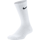 Kids' Nike Performance Cushioned Crew Training Socks (3 Pair) 'White'