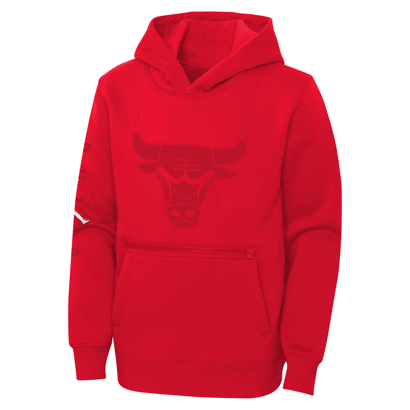 Jordan NBA Chicago Bulls Courtside Statement Kids Zip Hoody 'Red'