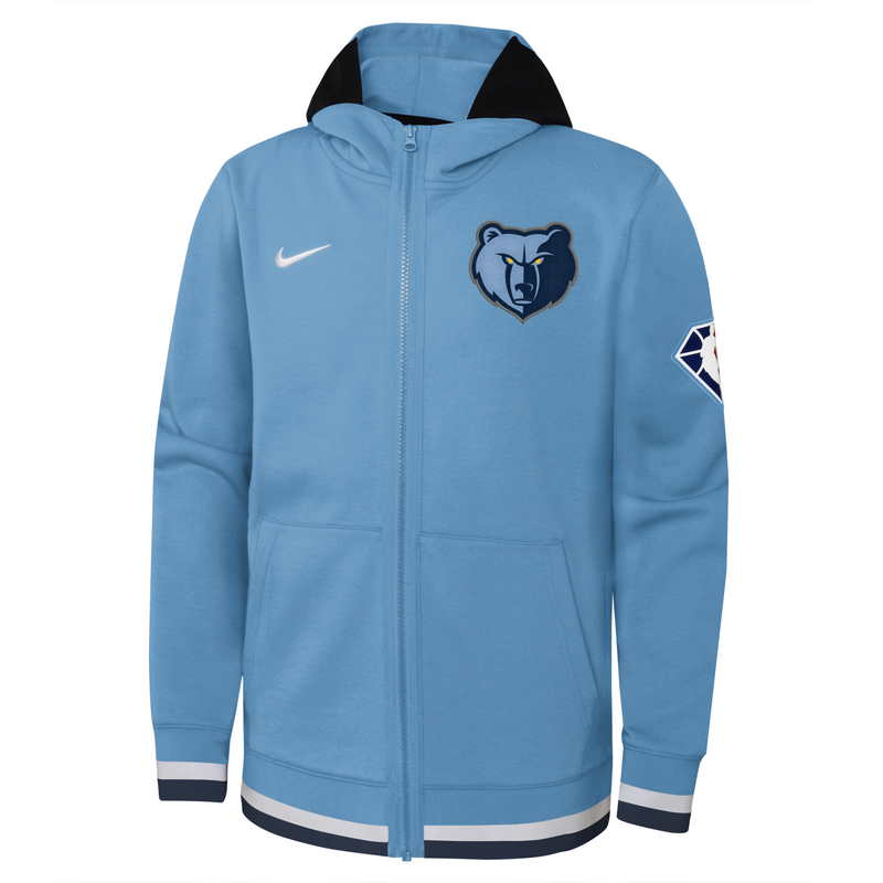 Nike NBA 75th Anniversary Tech Fleece Showtime Kids Memphis Grizzlies 'Light Blue'
