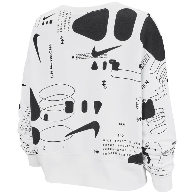 Nike Sportswear Women's Crewneck 'White/Black'