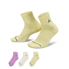 Jordan Everyday Ankle Socks (3 Pairs) 'Multi'