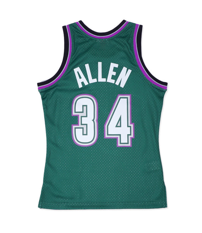 Mitchell & Ness Milwaukee Bucks Ray Allen 1996-1997 Swingman Jersey 'Green'