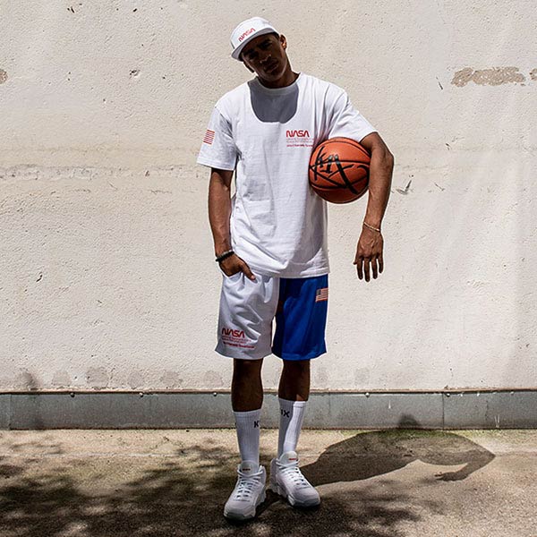 K1x NASA Micromesh Shorts 'Blue/White'