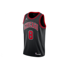 Zach Lavine Chicago Bulls Statement Edition 2020 Jordan NBA Swingman Jersey Kids 'Black/Red'