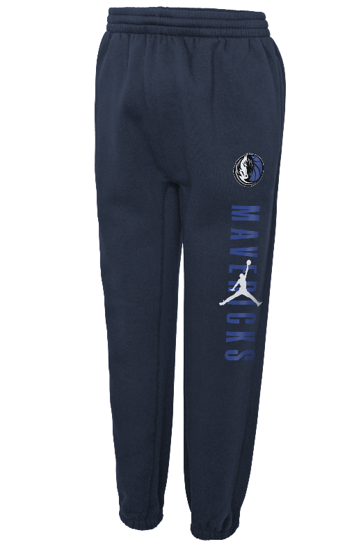 Jordan Dallas Mavericks Fleece Statement Kids Pant 'Navy'