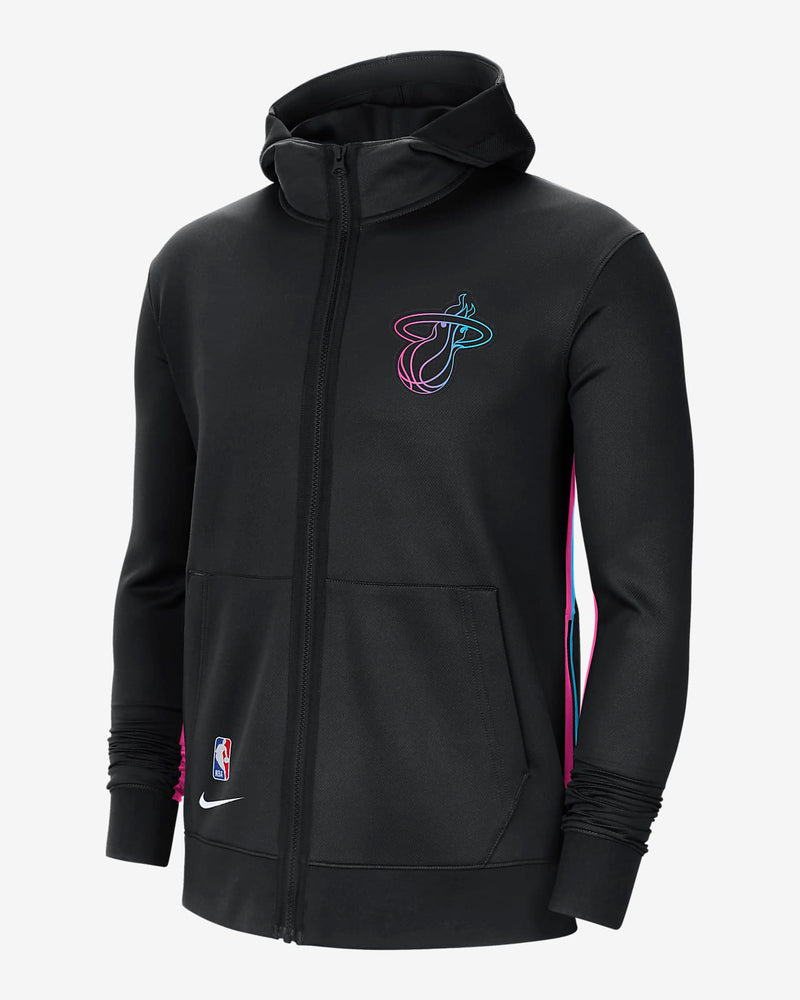 Miami Heat Showtime City Edition Men's Nike Therma Flex NBA Hoodie