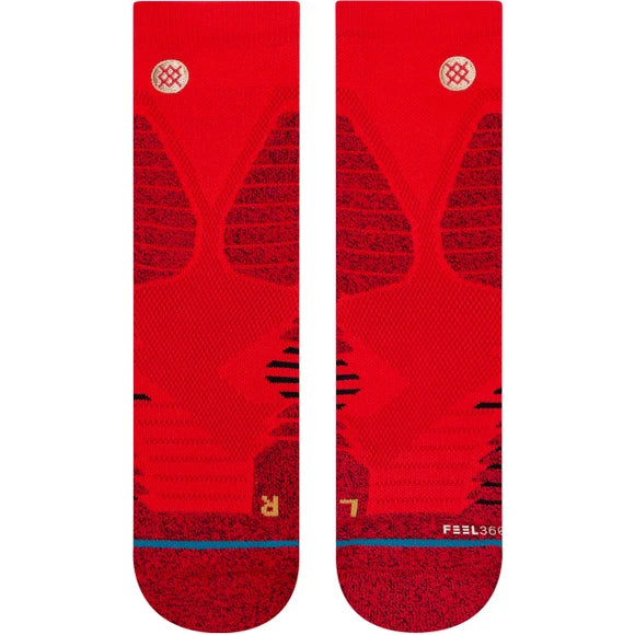 Stance Icon Hoops Crew 'Red'