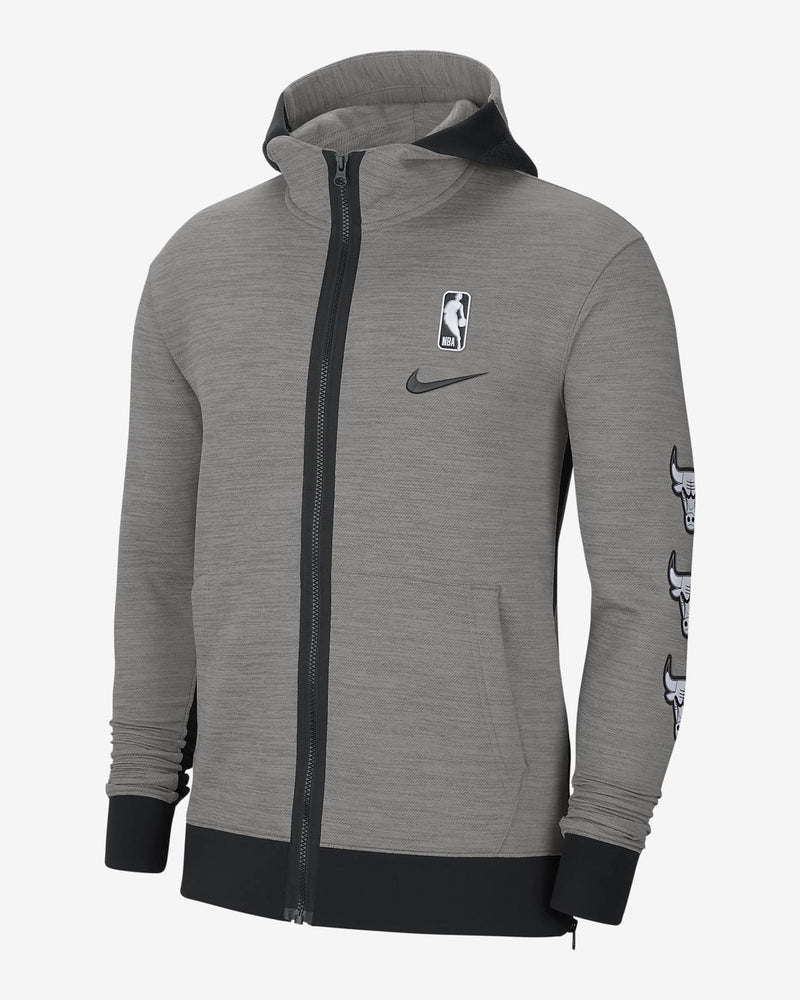 Nike Therma Flex NBA Hoodie Men's Chicago Bulls Showtime 'Grey Heather'