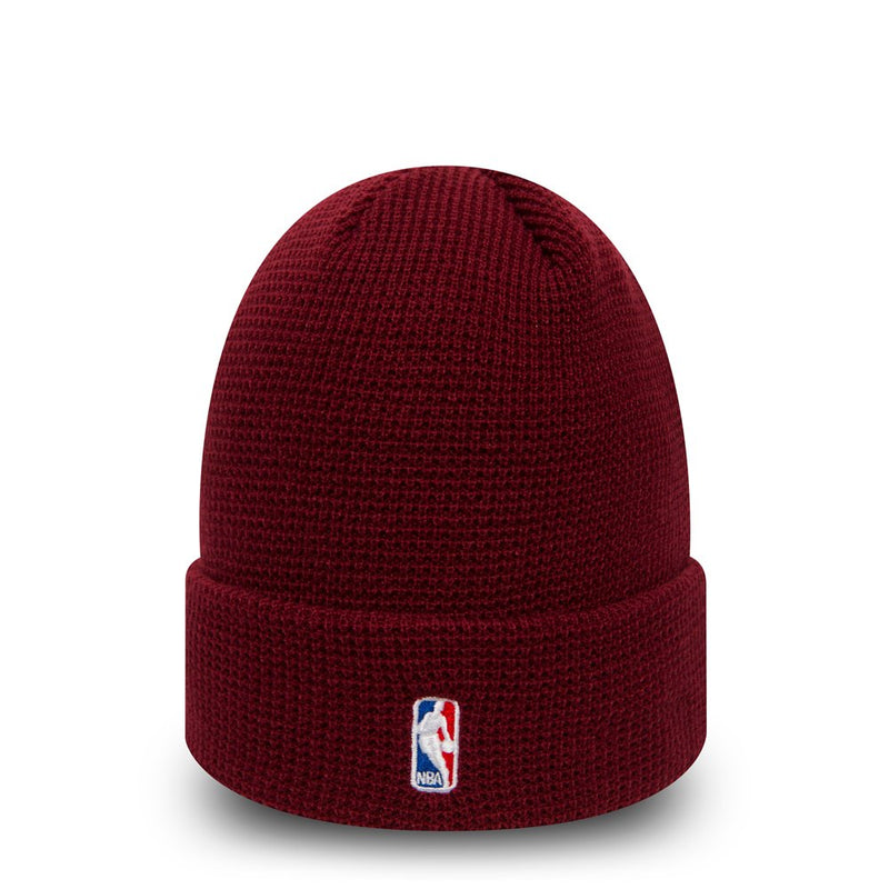 New Era Hat NBA Waffle Knit Cleveland Cavaliers 'Bordeaux'